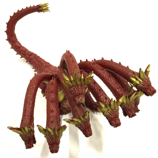 ヤマトタケル ヤマタノオロチ フィギュア 特大ソフビ